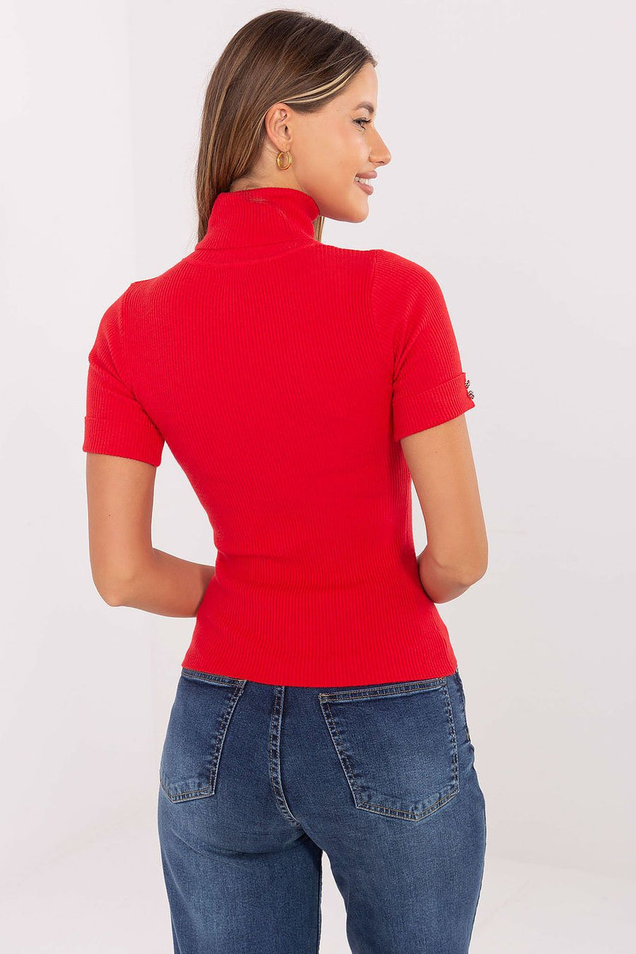  Pull à manches courtes model 217324 Factory Price 