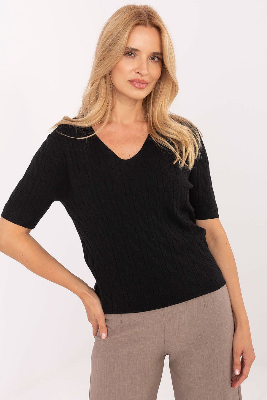  Pull à manches courtes model 217334 Factory Price 