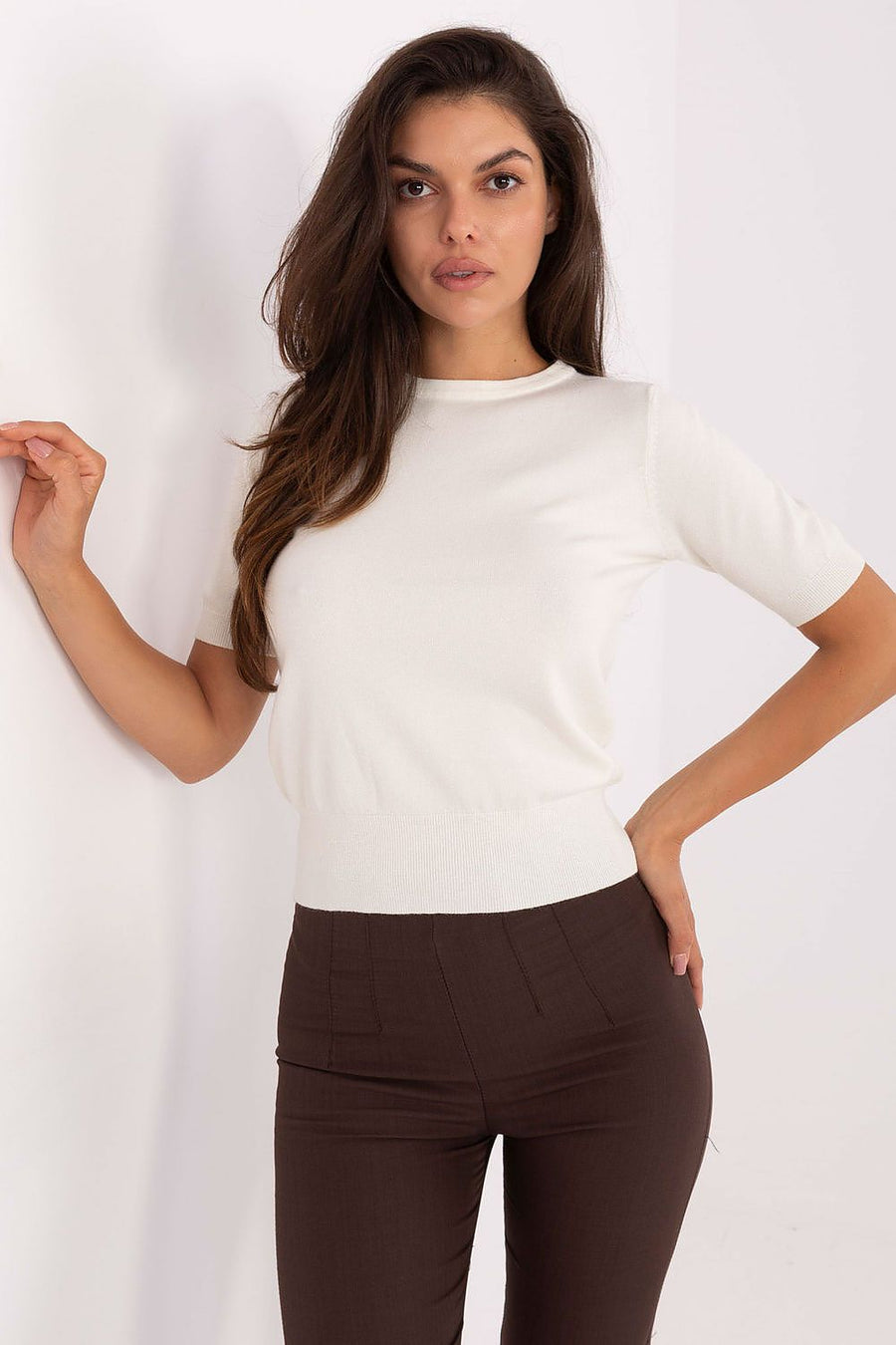  Pull à manches courtes model 217627 Factory Price 