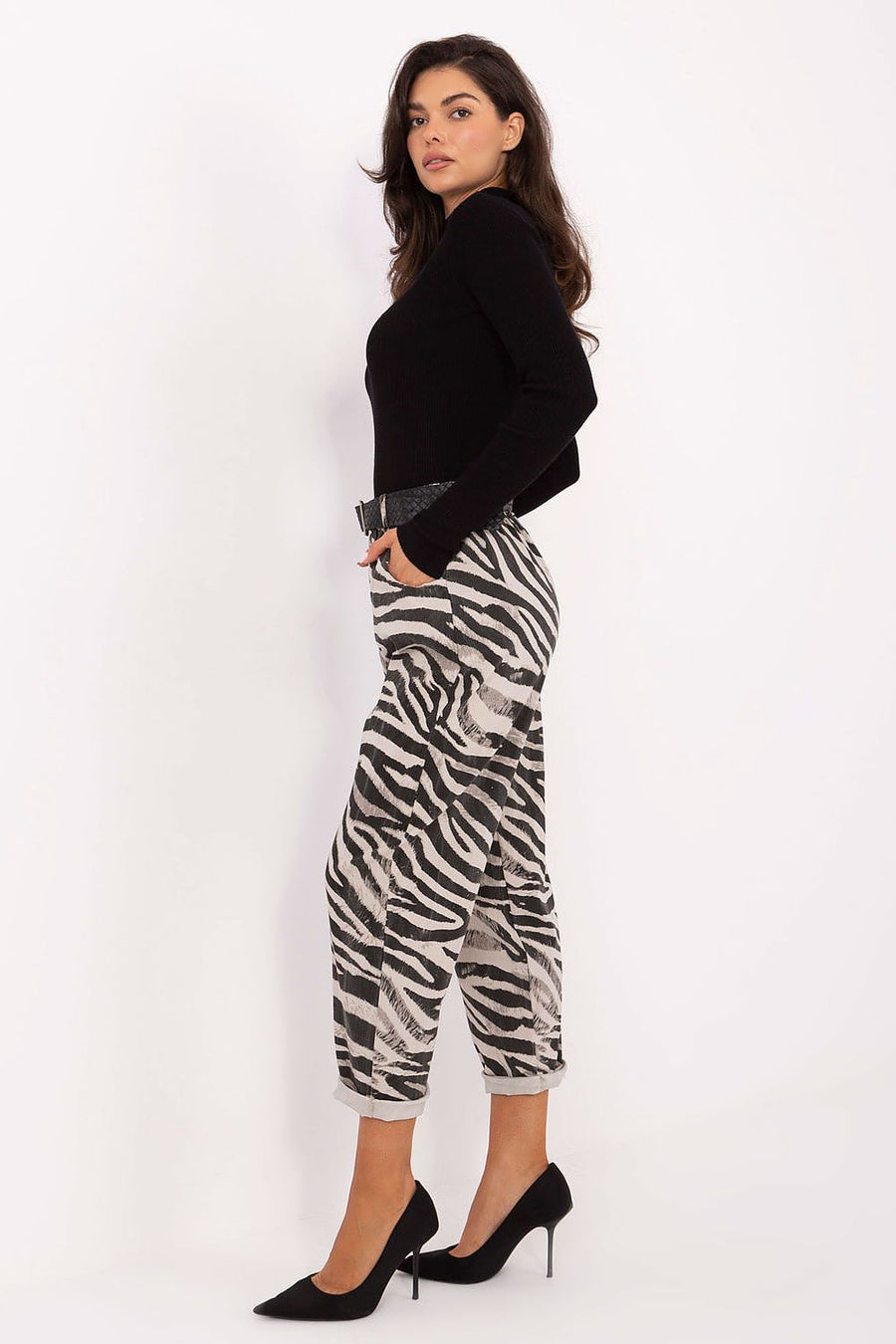  Pantalon femme model 218442 Italy Moda 