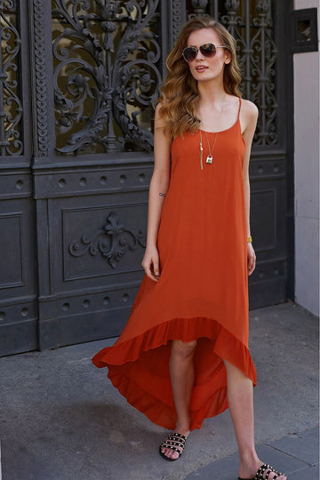  Robe de jour model 145599 Makadamia 