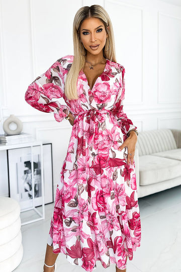  Robe de cocktail model 182505 Numoco 